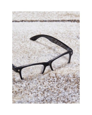 Tapis salon gris 100x100 carré