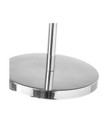 Miroir grossissant (x5) double face en métal argenté