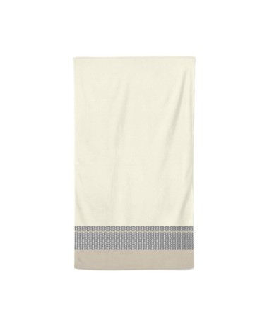 Drap de douche Ivoire Coton 70x130 cm