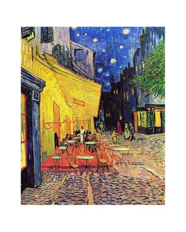 Tableau - Terrasse Du Café le Soir Vincent Van Gogh 80x100cm