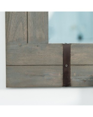 Grand miroir de salle de bain Loft 160x80 gris