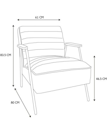 Fauteuil Marius