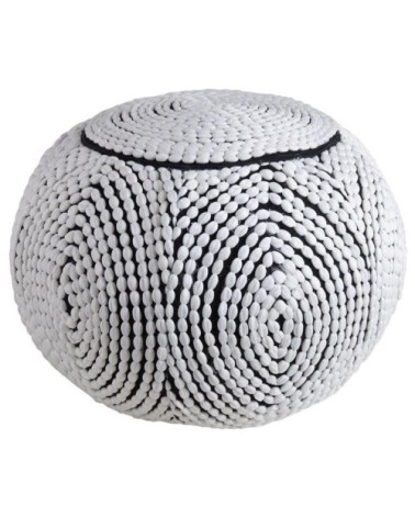 Pouf boule en polyester