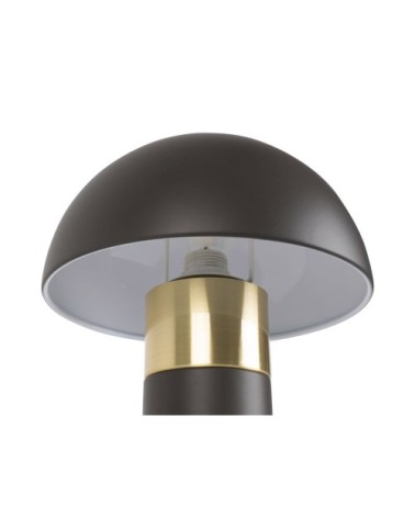 Lampe de table seta métal noir