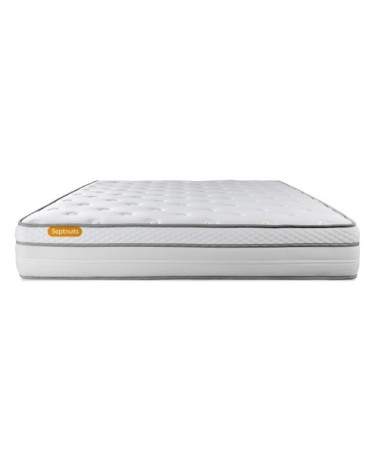 Matelas 140x200 Ressorts et mémoire de forme - Equilibré
