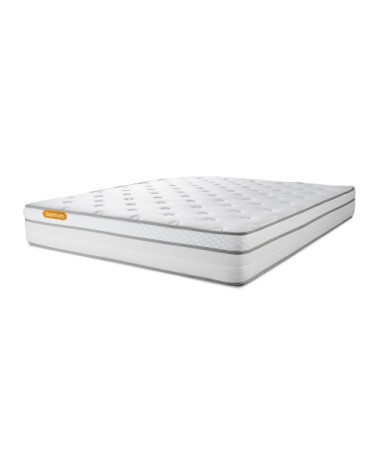 Matelas 140x200 Ressorts et mémoire de forme - Equilibré