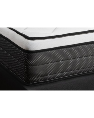 Matelas 90x200 Ressorts et mémoire de forme - Equilibré