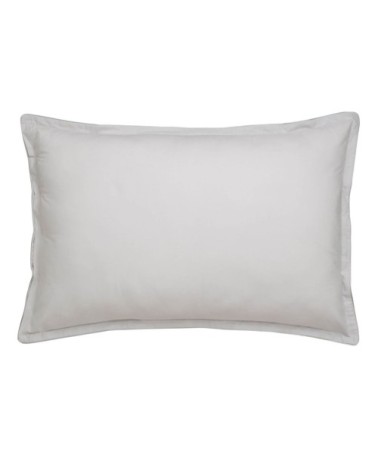 Taie d'oreiller en percale de coton bleu 50x75