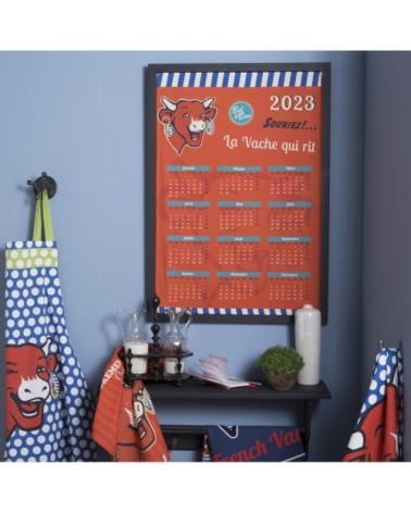 Torchon en coton Rouge 50x75