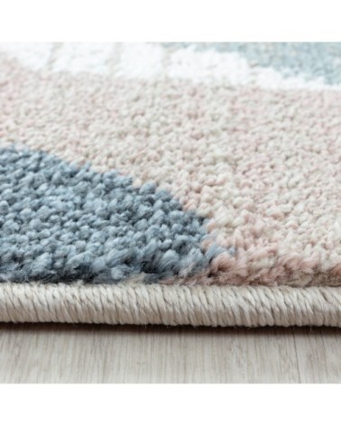 Tapis zébré multicolore 120x170cm