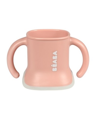 Tasse d'apprentissage évolutive 3 en 1 rose