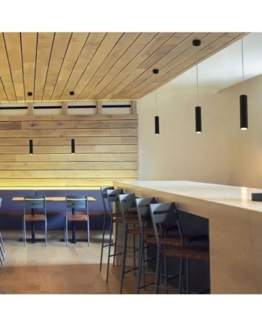 Suspensionaluminium blanc led