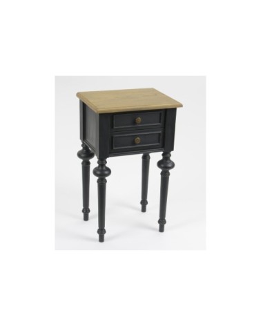 Table de chevet 2 tiroirs