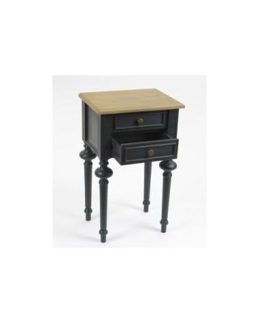 Table de chevet 2 tiroirs