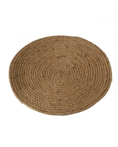 Set de table en jute rond D38cm