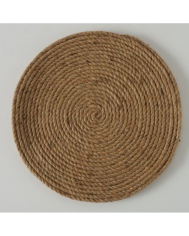 Set de table en jute rond D38cm