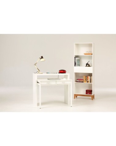 Console Bureau extensible en bois