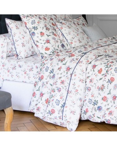 Drap housse coton 160x200 cm blanc