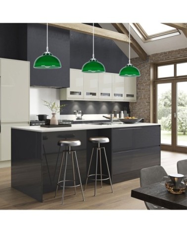 Suspension verre vert