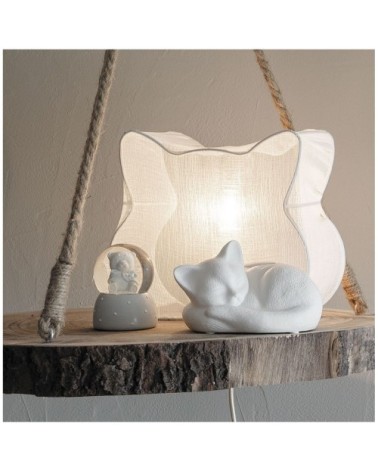 Applique lampe chat