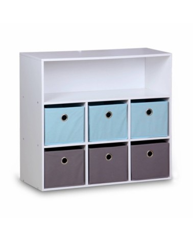 Meuble de rangement pour enfant, blanc