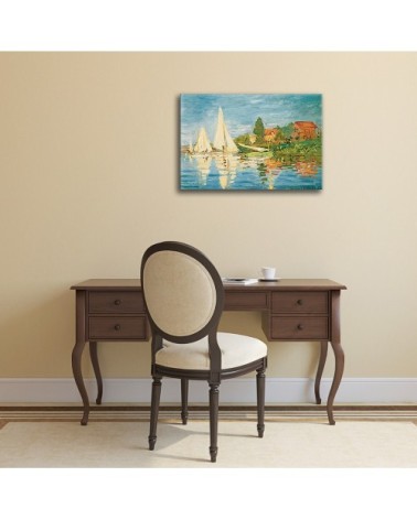 Tableau - Régates à Argenteuil Claude Monet 60x80cm