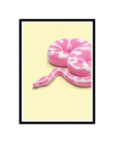 Affiche d'art avec Cadre bois noir - 30 x 40 cm