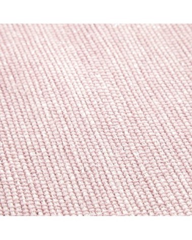 Tapis enfant en coton rose à pompons 120x180