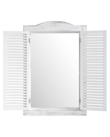 Miroir fenêtre blanc 47x71