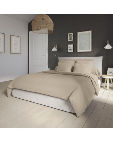 Housse de couette   Percale Osier 200x200 cm - DODO