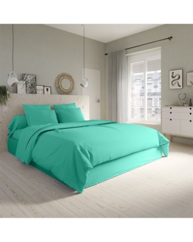 Housse de couette   Coton Vert 220x240 cm - DODO