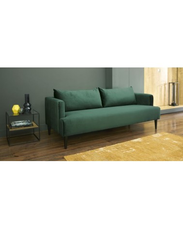 Tapis tissé jacquard jaune moutarde 200x290, OEKO-TEX®