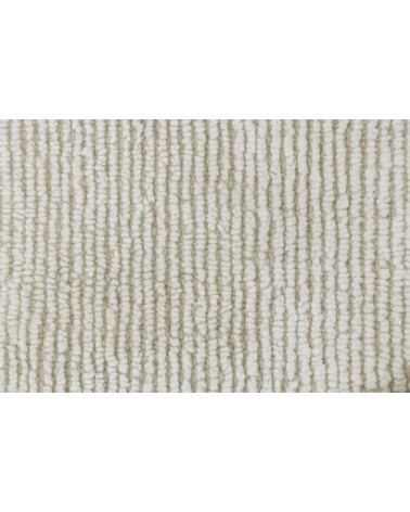 Tapis lavable en laine grise 80 x 140