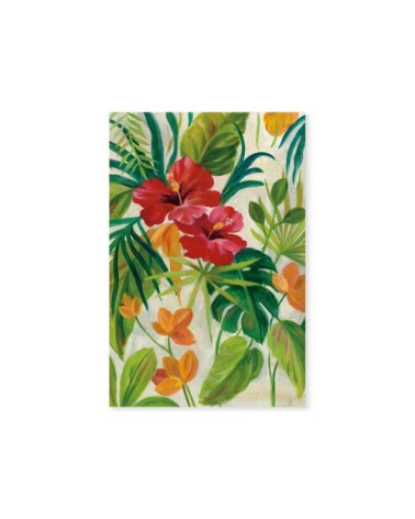 Tableau Jardin tropical imprimé sur toile 60x100cm