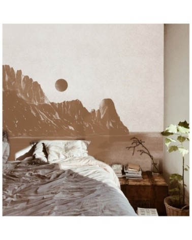 Papier peint panoramique prendre le large 2 170 x 250  brun clair