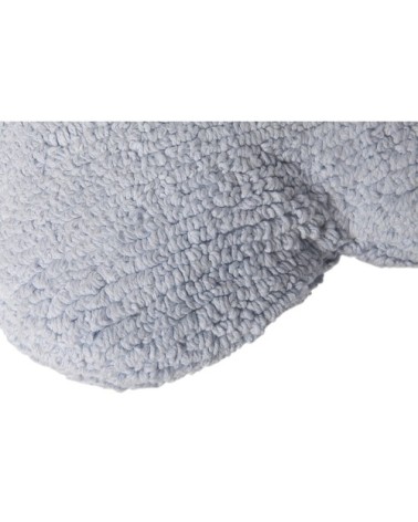 Coussin nuage coton bleu 50x40