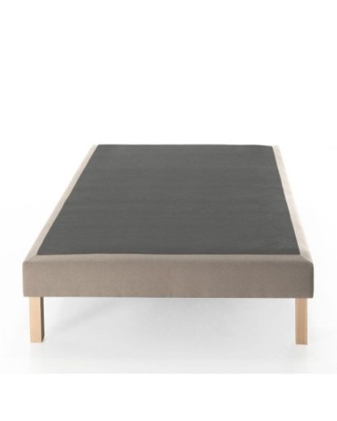 Sommier tapissier marron 140x190