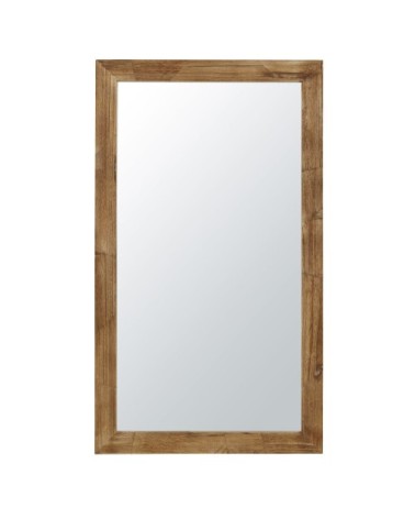 Miroir en paulownia clair 105x181
