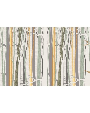 Papier peint panoramique en Papier Multicolore  432x280