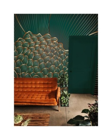 Papier peint panoramique en Papier Multicolore  288x270