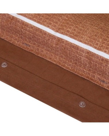 Parure de couette 100% coton flanelle imprimée 240x220cm 2 taies