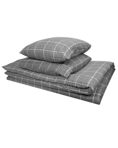 Parure de couette 100% coton flanelle imprimée 240x220cm 2 taies