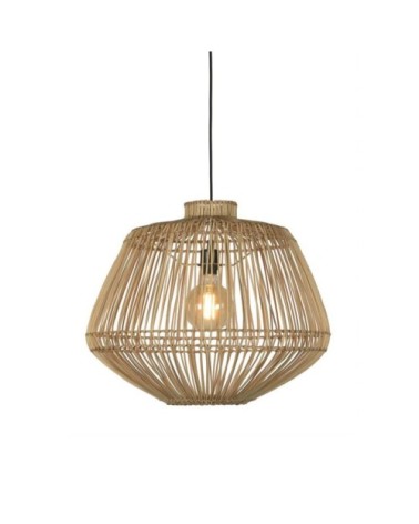 Suspension rotin naturel D60cm