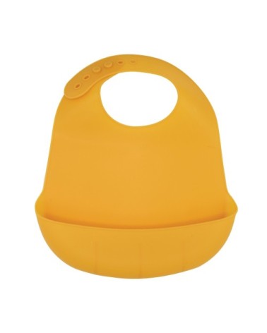 Bavoir bébé  Moutarde Silicone