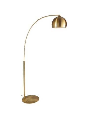 Lampadaire en métal doré H206cm