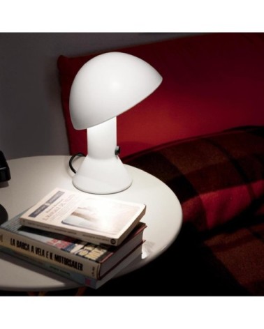 Lampe à poser blanche H28cm