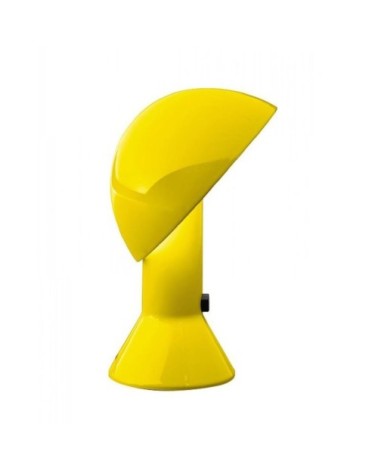 Lampe à poser jaune H28cm