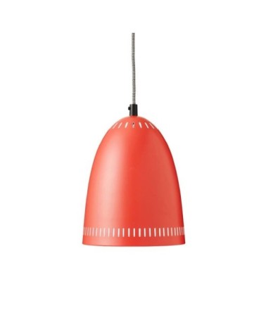 Suspension métal rouge D19cm