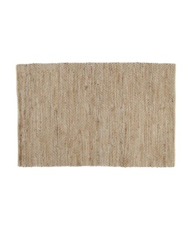Tapis en coton recyclé et jute 160x230