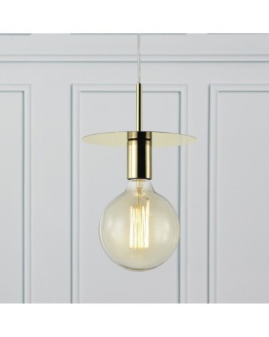 Suspension disque métal D18cm